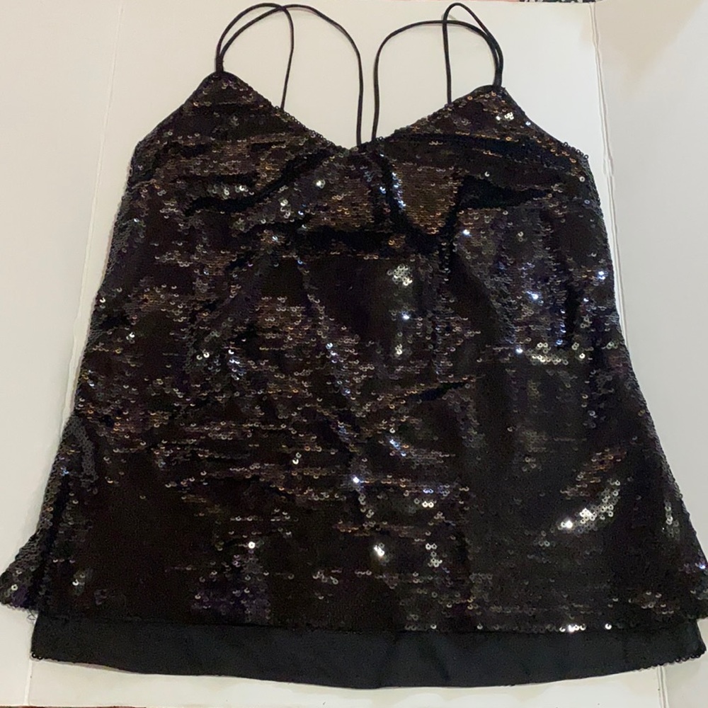 NWT H&M Evening Sequin Top